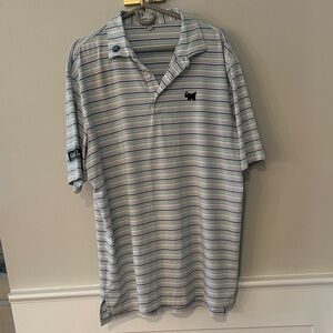 Scotty Cameron Limited Ed Peter Millar Striped Performance Polo